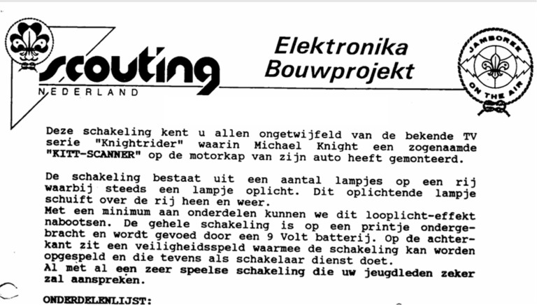 Pre-Service Kring JOTA-JOTI archief